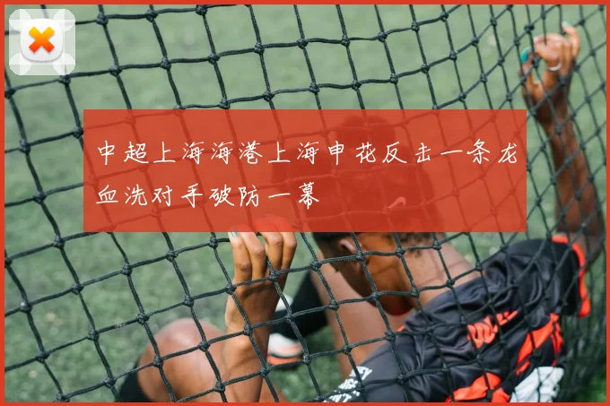 中超上海海港上海申花反击一条龙血洗对手破防一幕